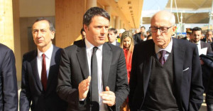 il premier Renzi e il prefetto Tronca