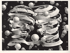 Escher e Frida, icone pop