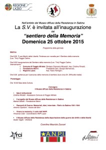 invito 25 ottobre 2015