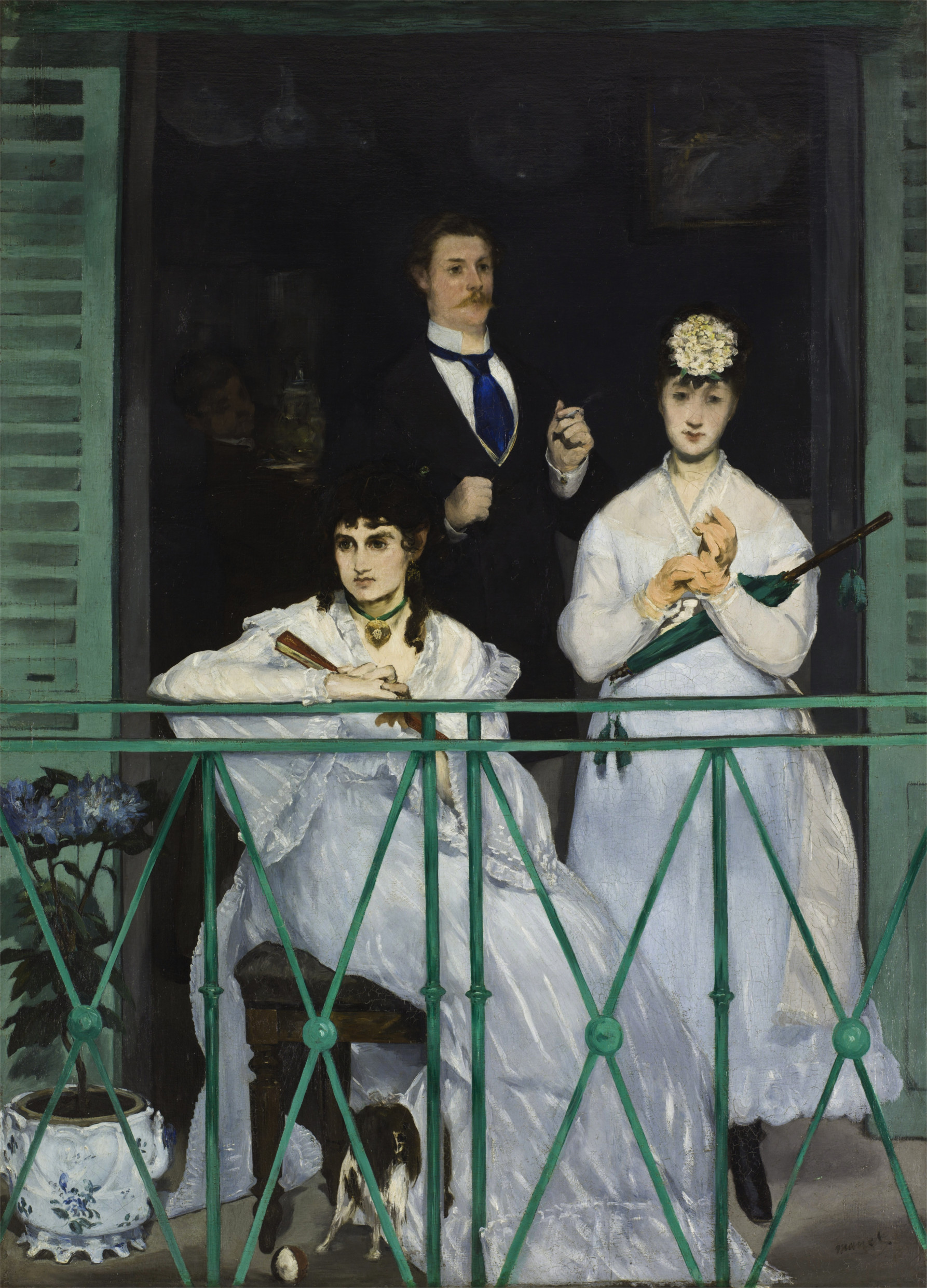 Manet Il balcone, 1868-69