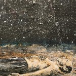 Anselm Kiefer, Stelle cadenti, 1995 (particolare)