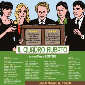 Locandina quadro rubato